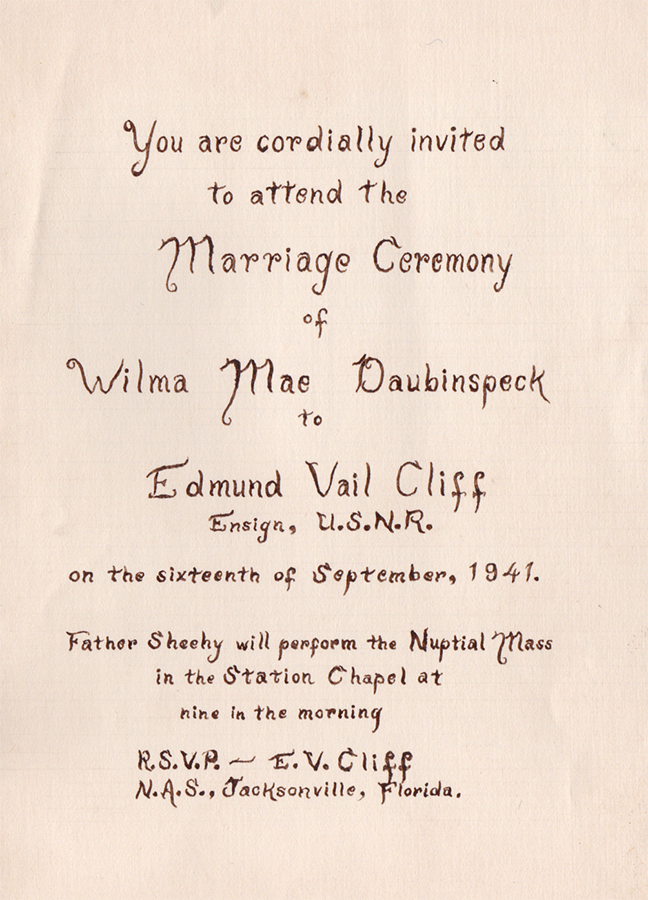 marriage invite